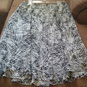 Jones New York Skirt 14W flare